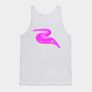 Death is inevitable! Cute Fuzzy Worms Consciousness is an Illusion It's Worm Time Babey! Tank Top